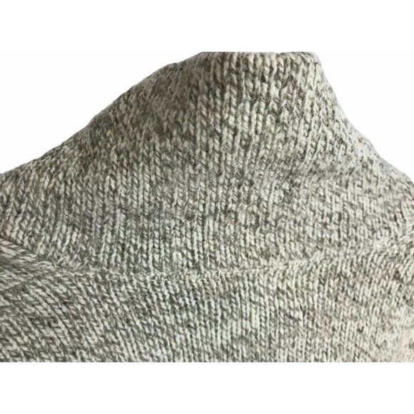 REI Sweater Pullover Shawl Collar Oatmeal Men's M